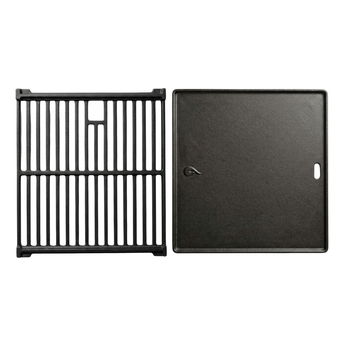 Cast Iron Reversible Griddle and Grill Grate Set for Original 4+1