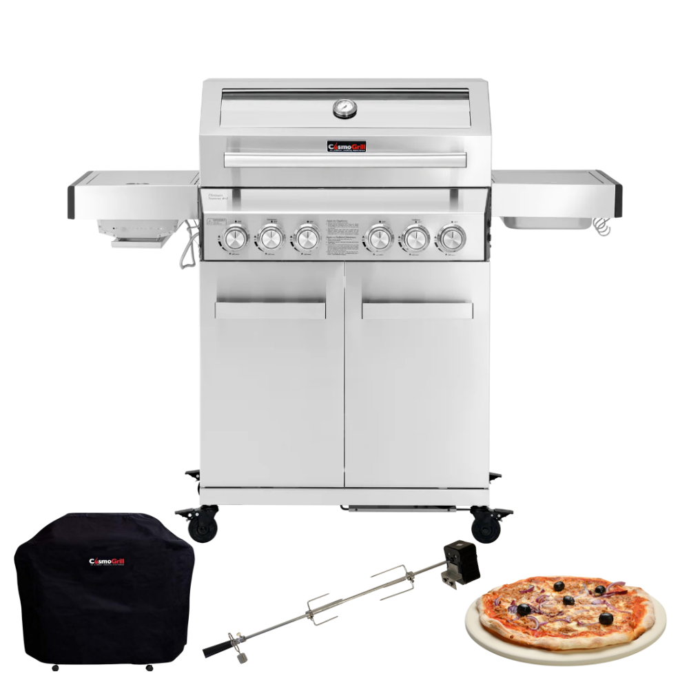 Platinum Yamara 4+2 Gas BBQ | Web-Exclusive BBQ Bundle