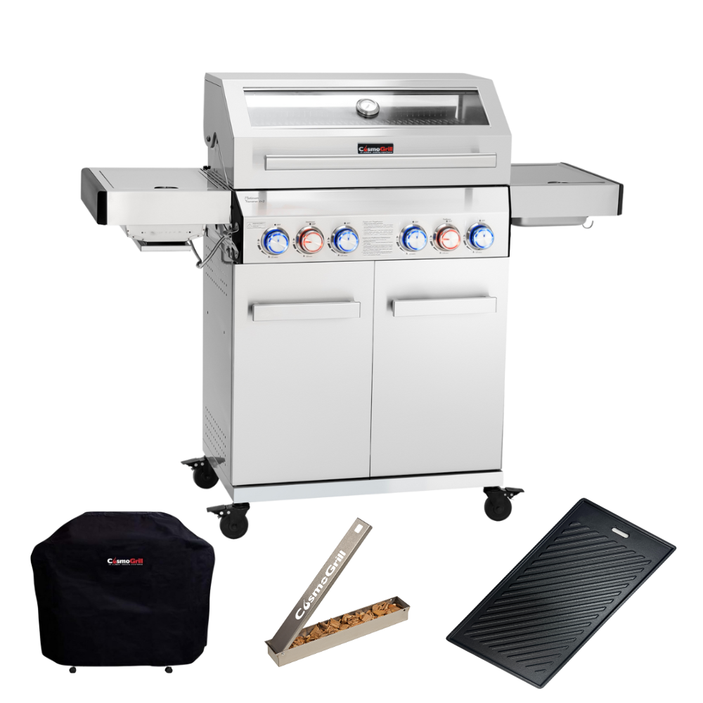 Platinum Yamara 4+2 Gas Barbecue (Essential Bundle)