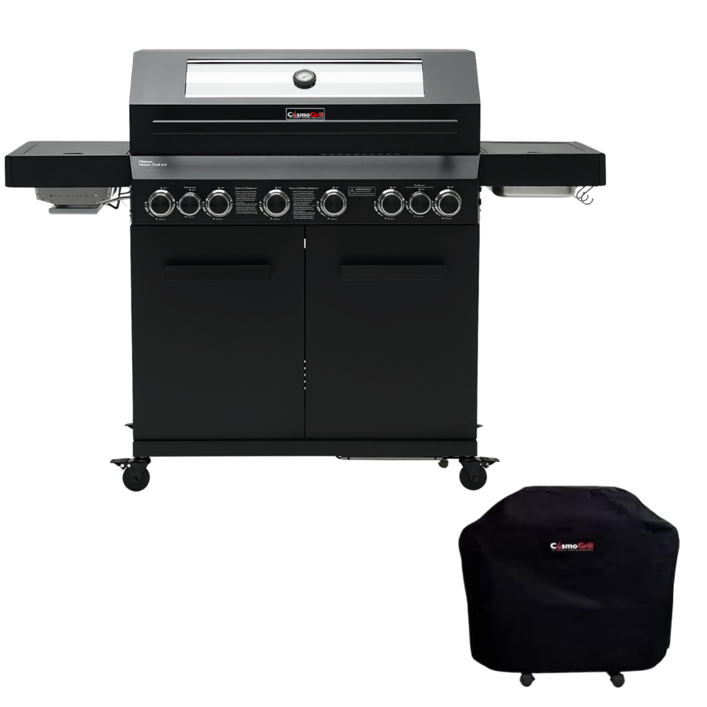 Platinum Yamara Dark 6+2 Gas Barbecue