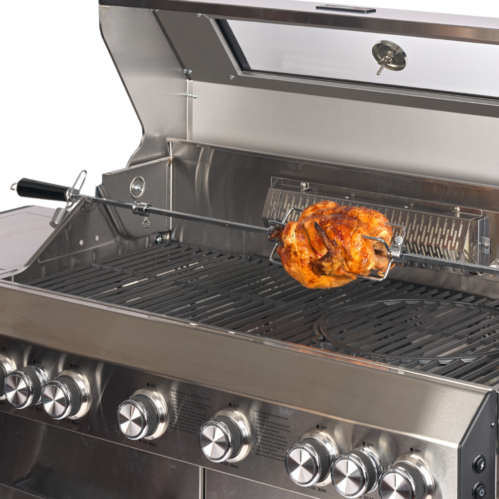 Rotisserie for Platinum & Yamara 4+2 and Premium Black 4+1