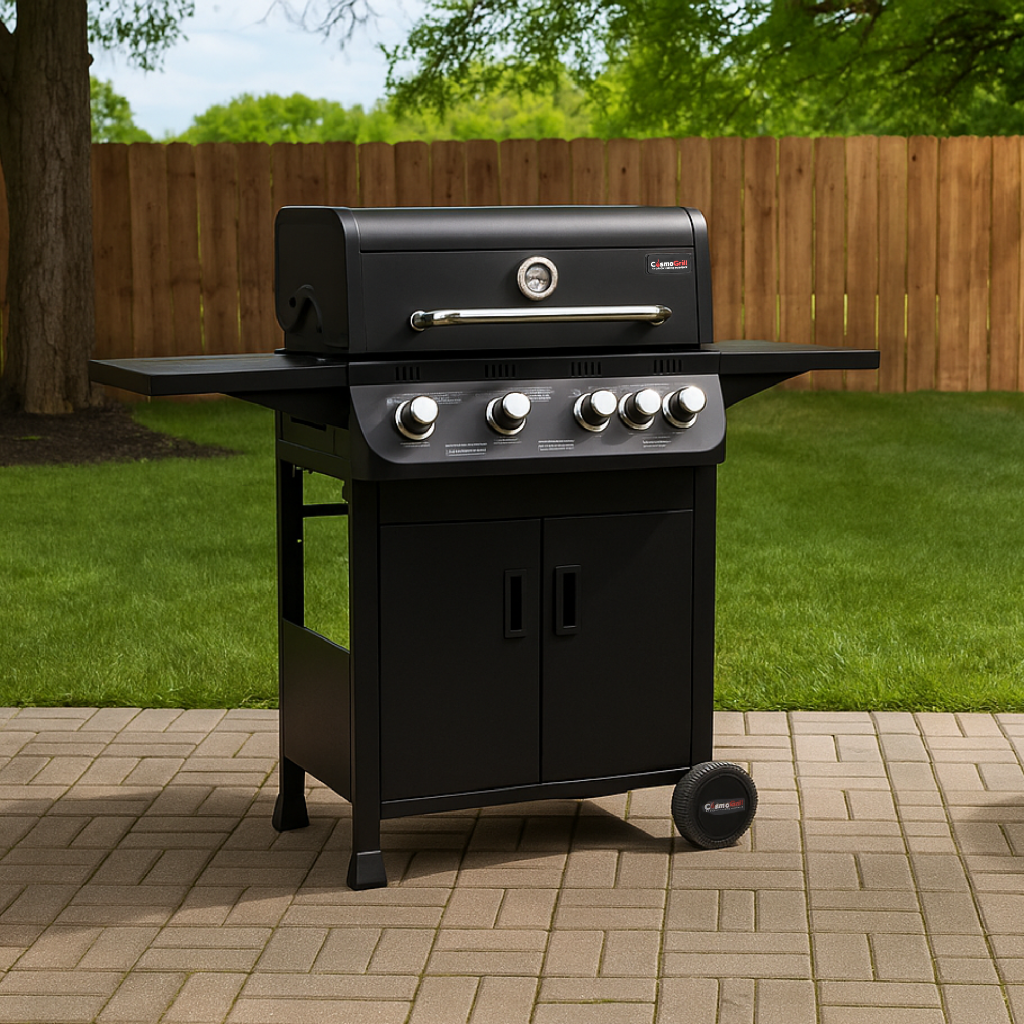 Emberr 4+1 Gas Barbecue (Exclusive Bundle)