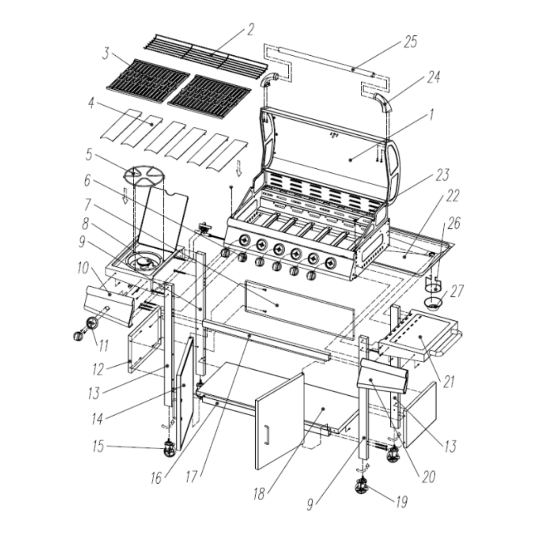 Spare Parts for Pro 6+1