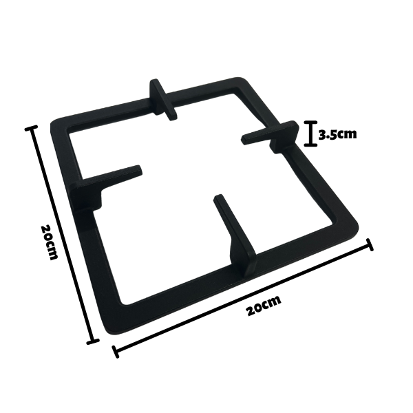 Cast Iron Side Burner Grate - CosmoGrill