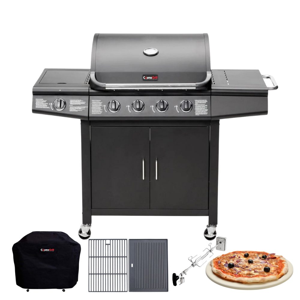 #Option_Pro 4+1 Gas BBQ Exclusive Bundle