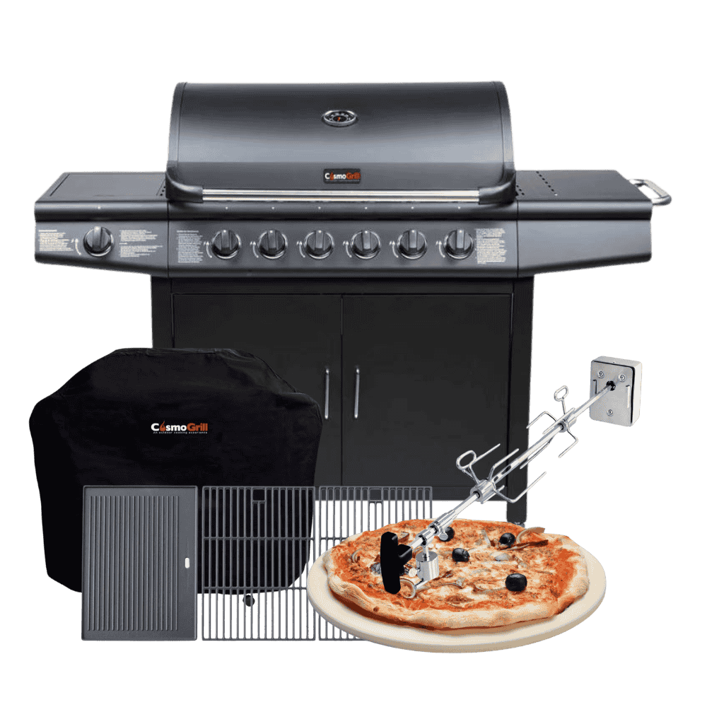 Pro 6+1 Gas Barbecue (Halloween Exclusive Bundle)