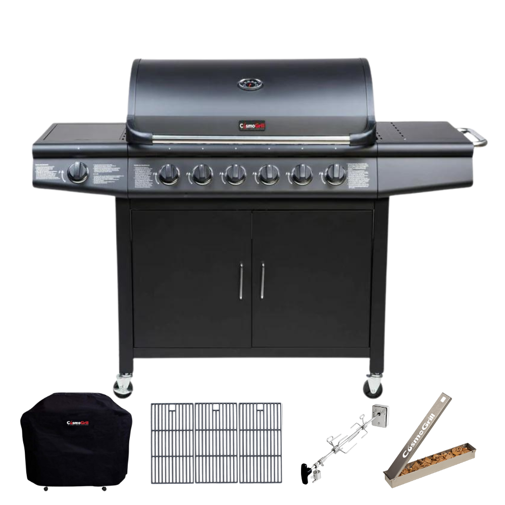 Pro 6+1 Gas Barbecue (Advanced Bundle)
