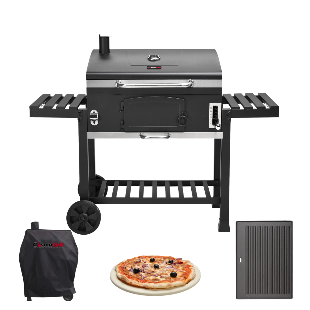 #Option_XXL Smoker Charcoal BBQ Ultimate Bundle