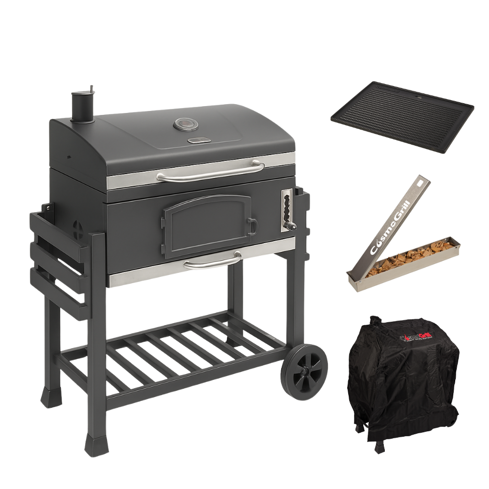 XXL Smoker Charcoal Barbecue (Ultimate Bundle)