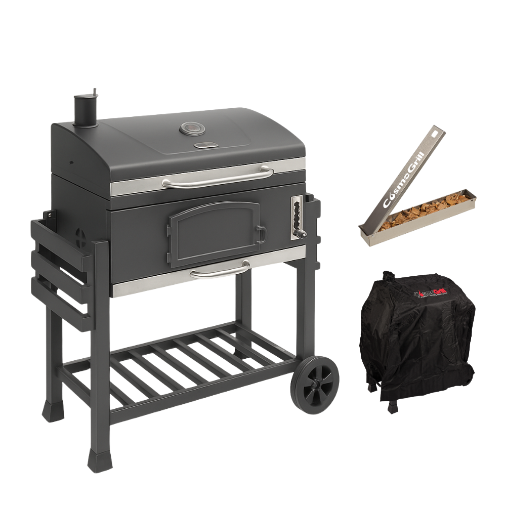 XXL Smoker Charcoal Barbecue (Exclusive Bundle)