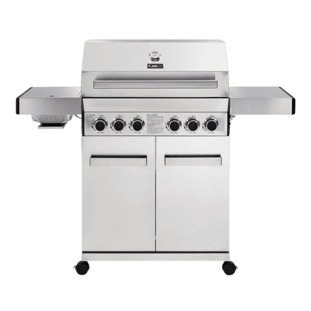 Platinum Stainless Steel 4+2 Gas Barbecue (Halloween Exclusive Bundle)