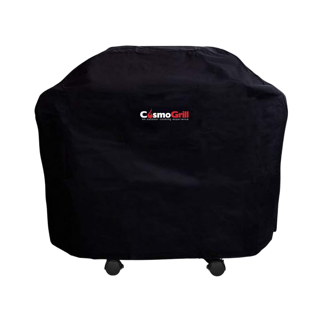 Front facing image of CosmoGrill Platinum 4+2 gas barbecue cover