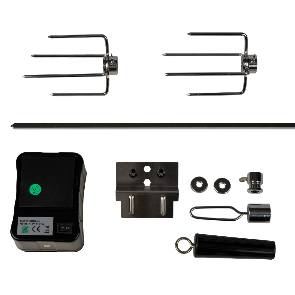 Rotisserie for Platinum & Yamara 4+2 and Premium Black 4+1