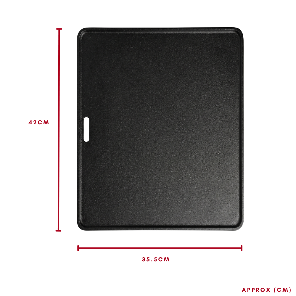 Cast Iron Reversible Griddle for XXL Smoker
