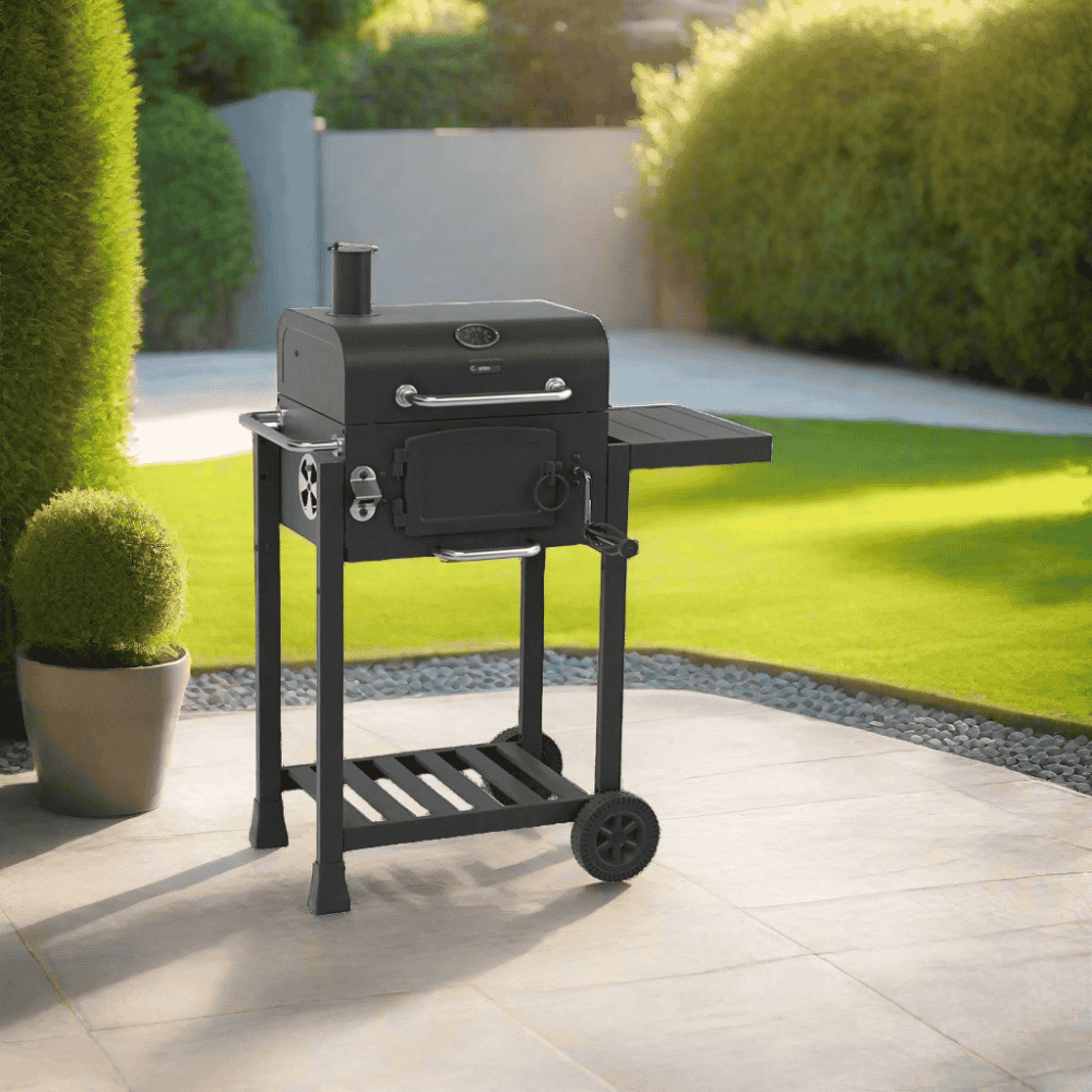 Jr. Smoker Charcoal BBQ Small Portable Grill CosmoGrill