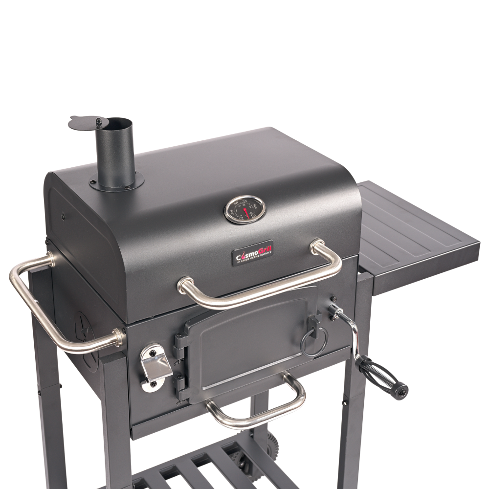 Charcoal vent Smoker