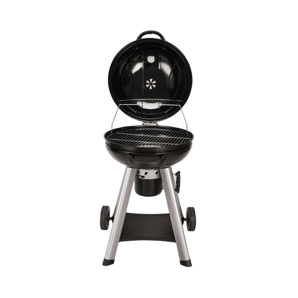 Kettle BBQ with Built-in Thermometer and Ash Catcher, Cosmo Grill Charcoal Barbecue UK