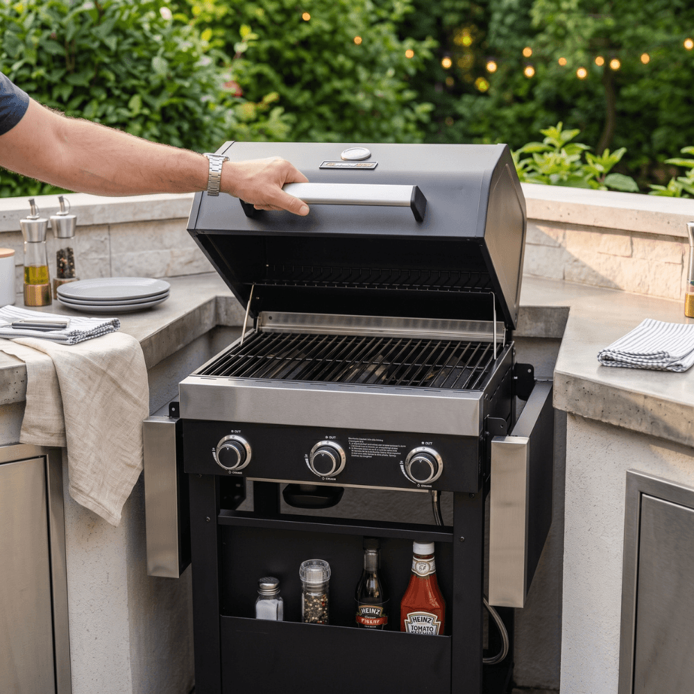 Wabaya 3 Burner Gas Barbecue