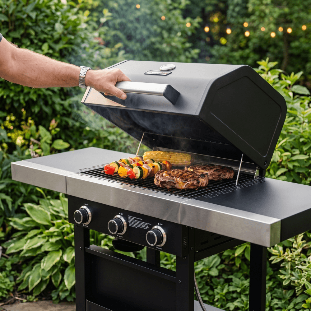 Wabaya 3 Burner Gas Barbecue