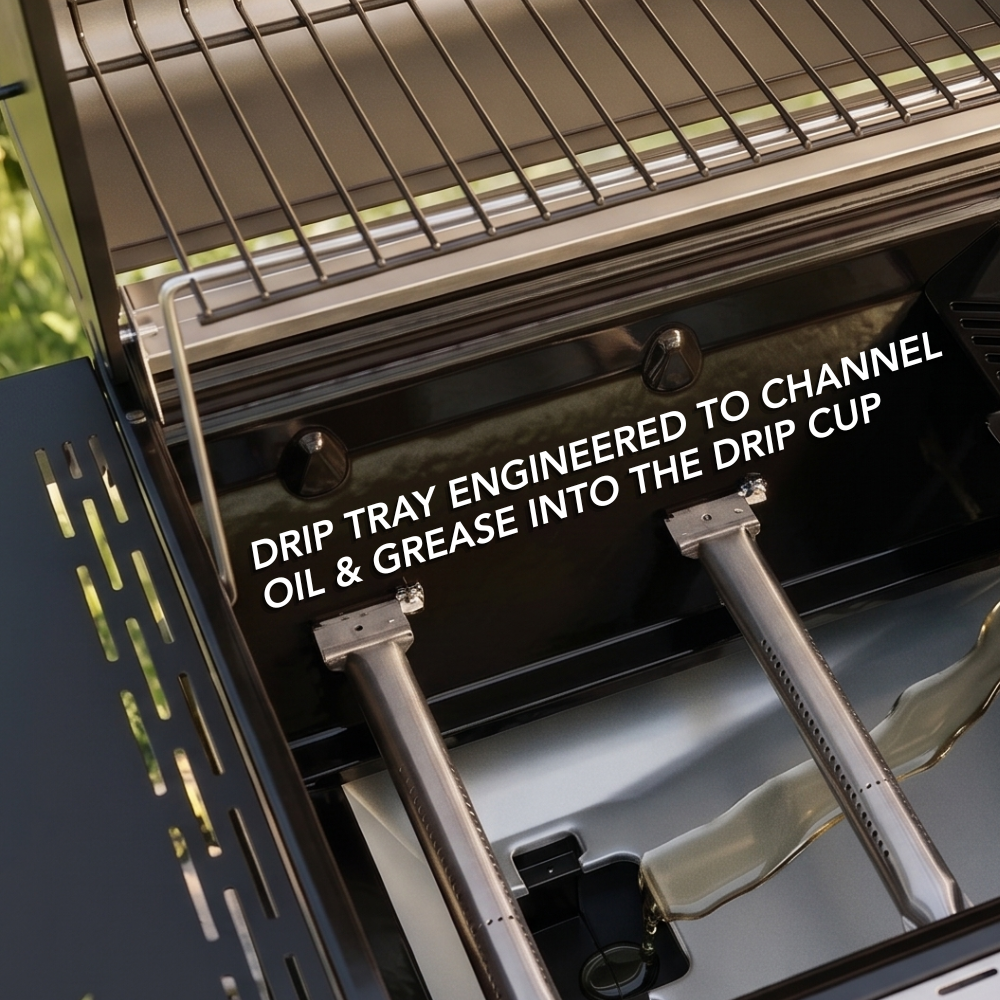 Wabaya Max 4 Burner Gas Barbecue