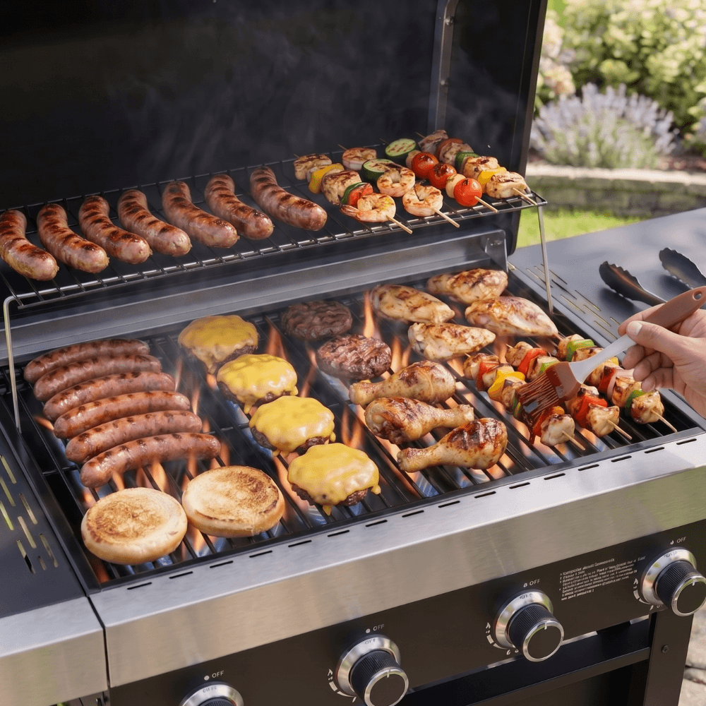 Wabaya Max 4 Burner Gas Barbecue